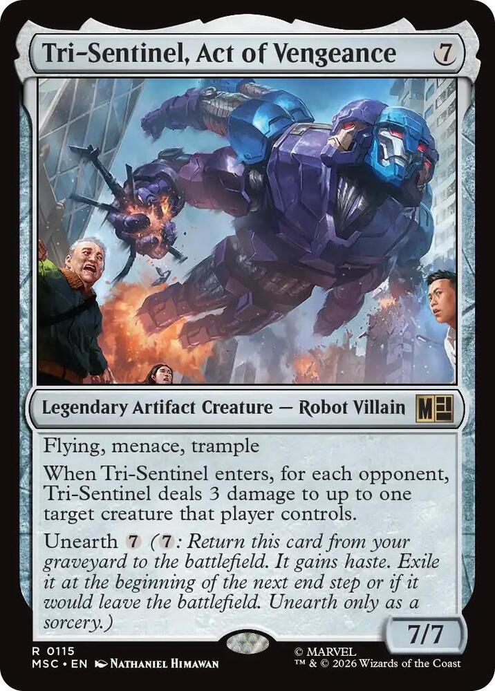 Tri-Sentinel, Act of Vengeance (Surge Foil)