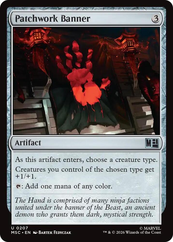 Patchwork Banner (Surge Foil)