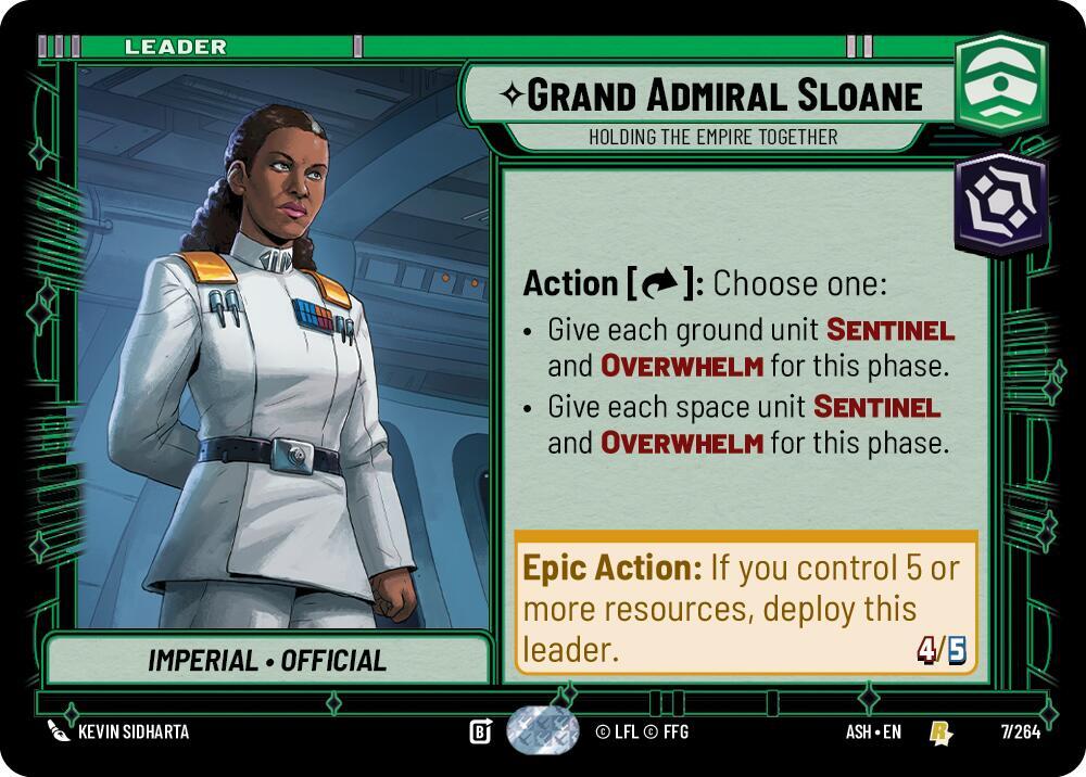 Grand Admiral Sloane - Holding the Empire Together