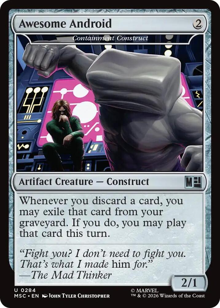 Awesome Android - Containment Construct (Surge Foil)