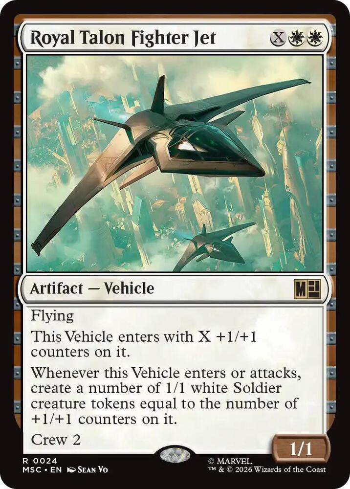 Royal Talon Fighter Jet (Surge Foil)