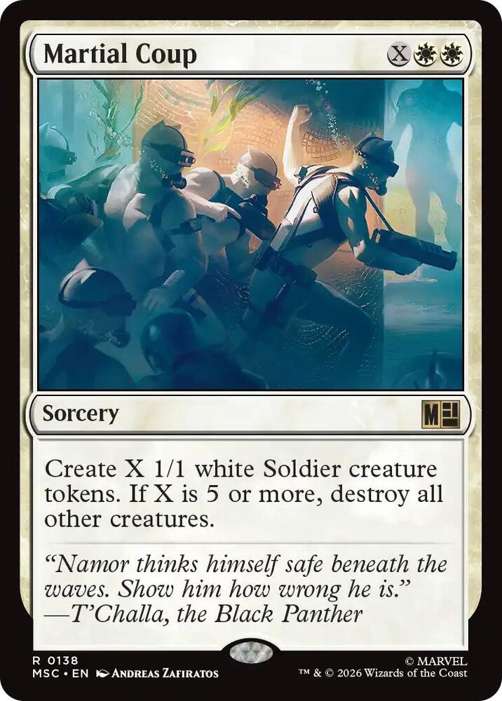 Martial Coup (Surge Foil)