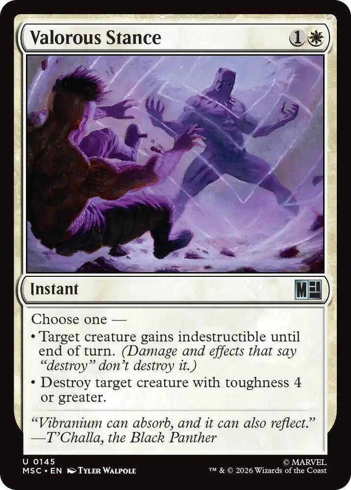 Valorous Stance (Surge Foil)
