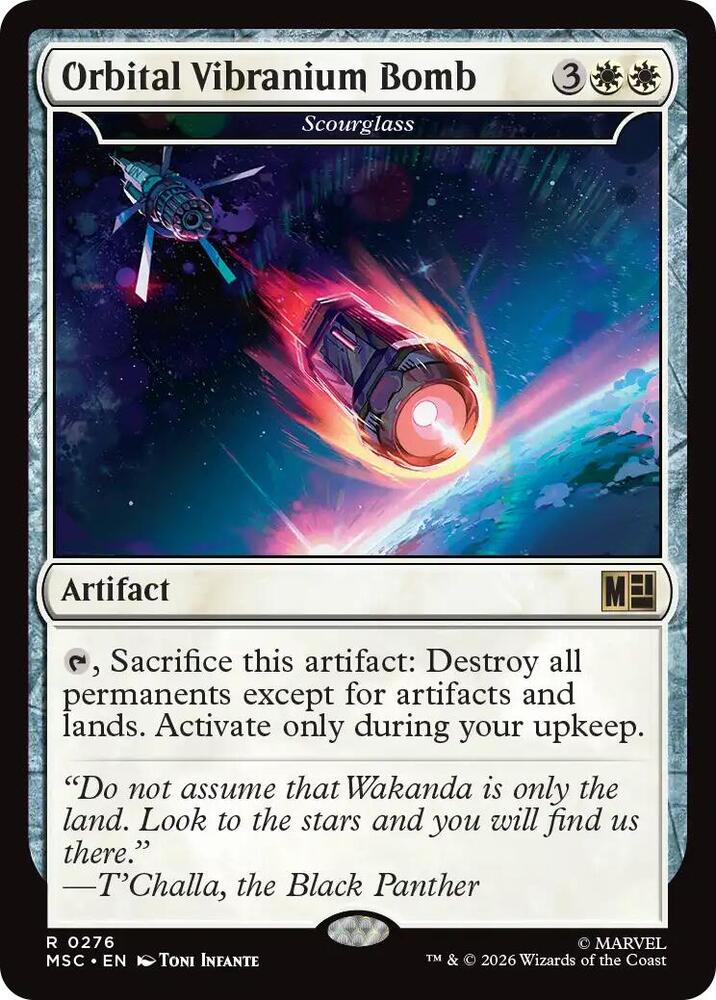 Orbital Vibranium Bomb - Scourglass (Surge Foil)