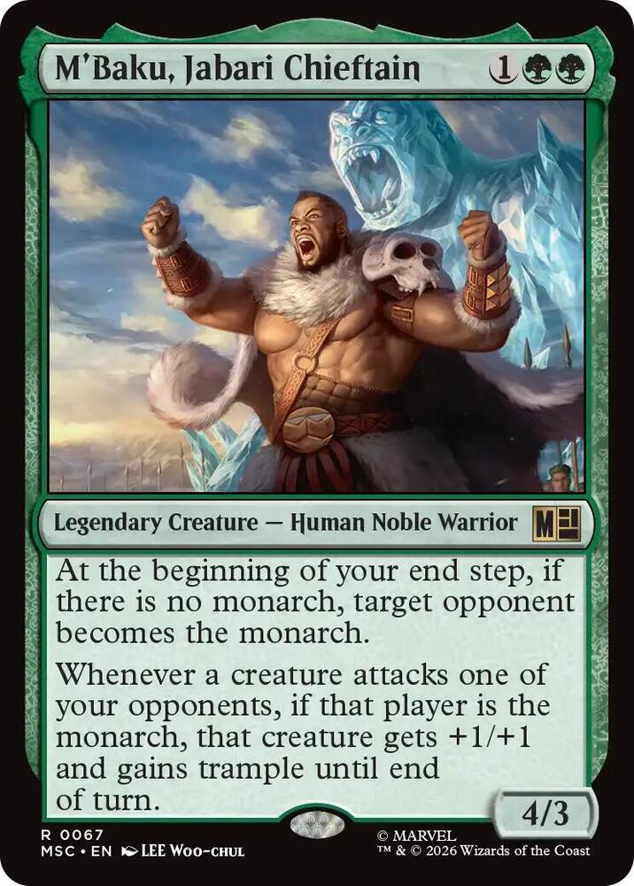 M'Baku, Jabari Chieftain (Surge Foil)