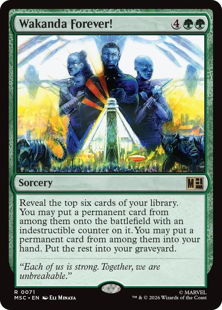 Wakanda Forever! (Surge Foil)