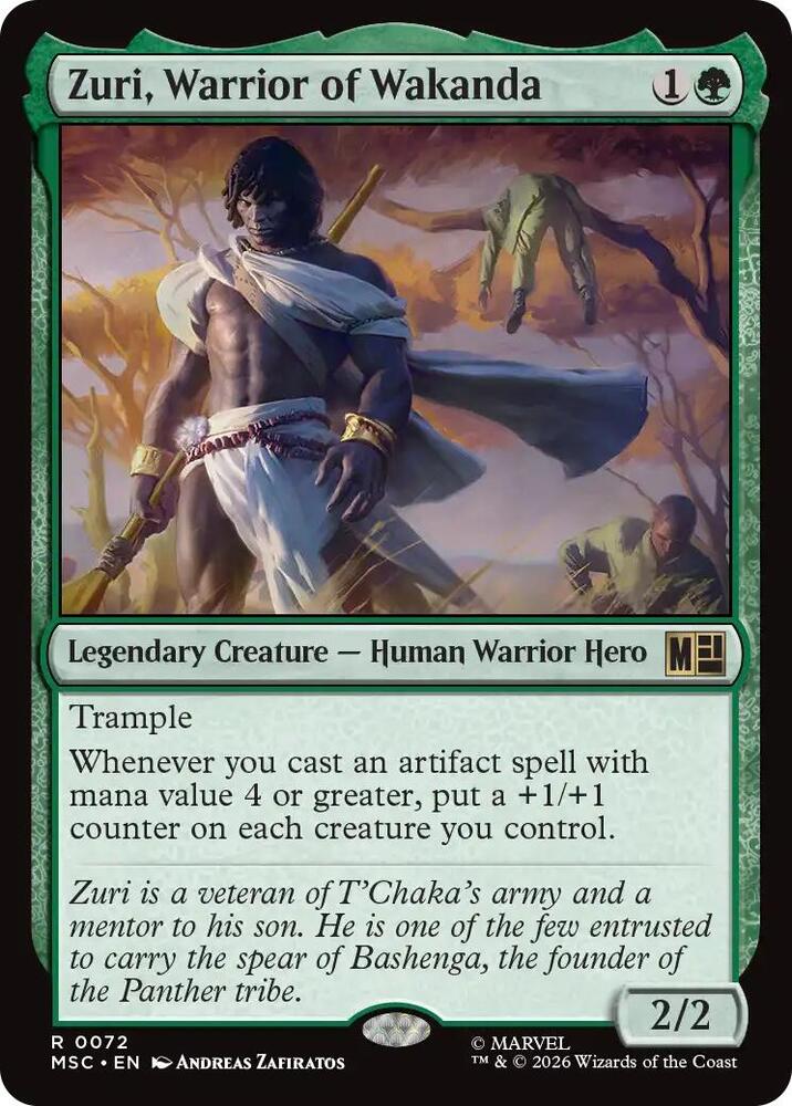 Zuri, Warrior of Wakanda (Surge Foil)