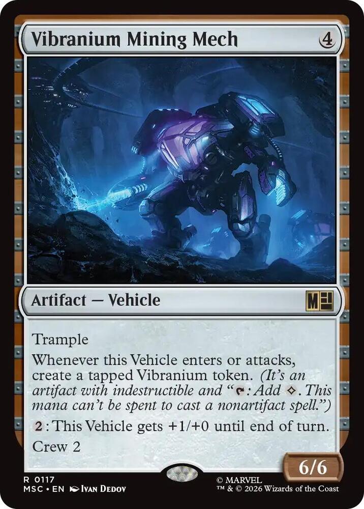 Vibranium Mining Mech (Surge Foil)