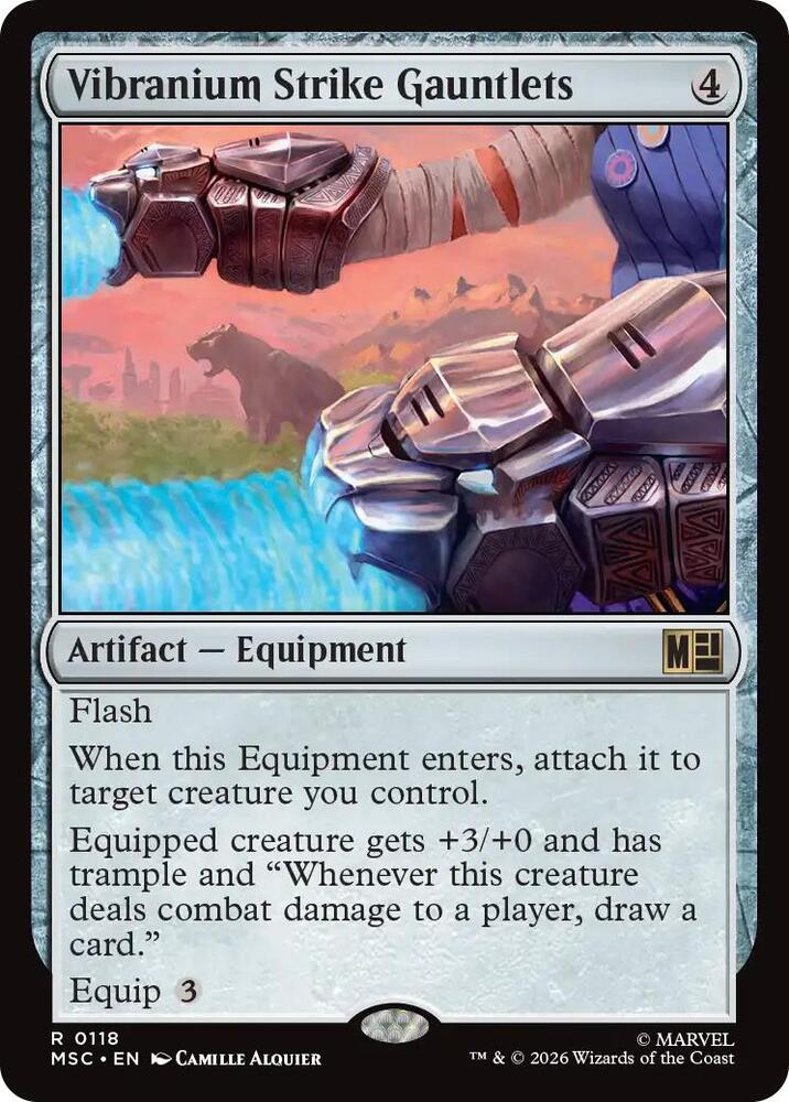 Vibranium Strike Gauntlets (Surge Foil)
