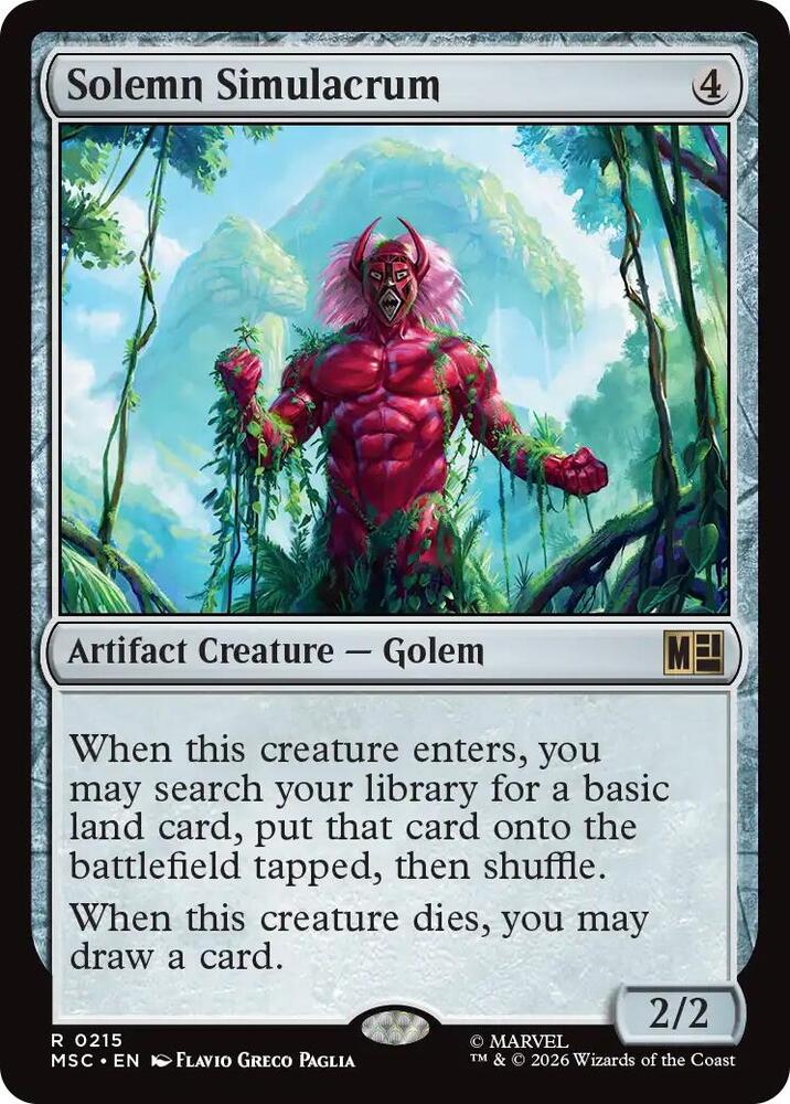 Solemn Simulacrum (Surge Foil)