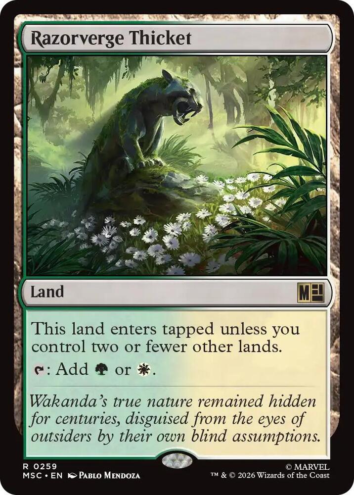 Razorverge Thicket (Surge Foil)