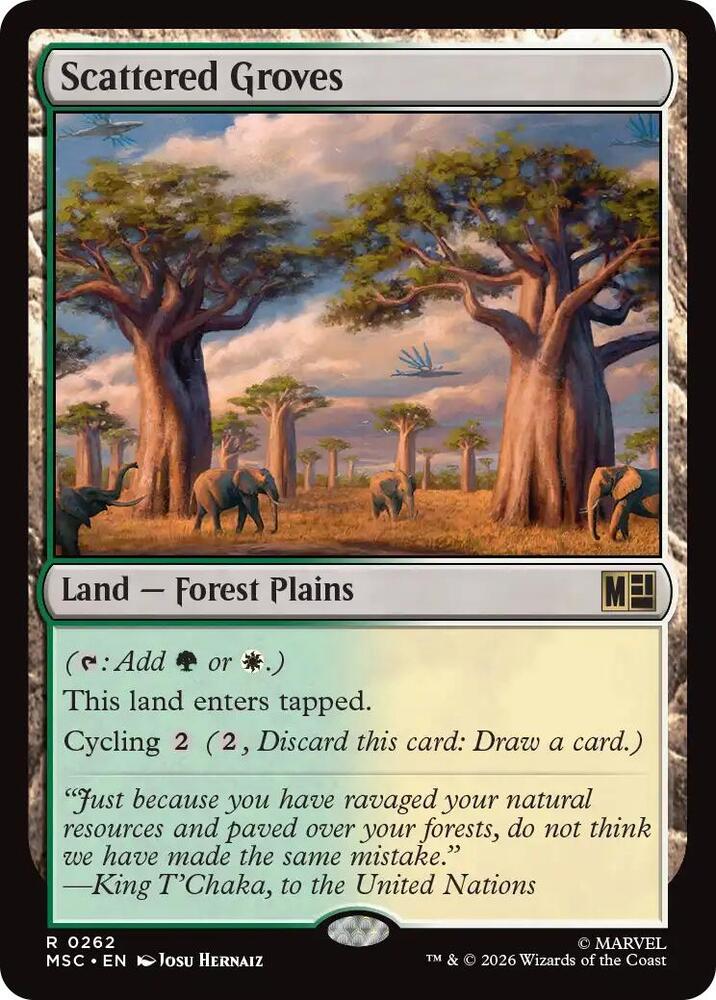 Scattered Groves (Surge Foil)