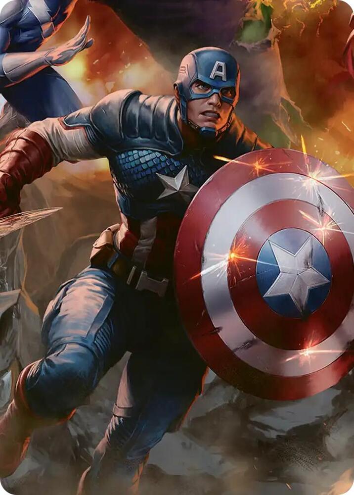 Captain America, Unbowed Art Card