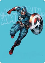 Captain America, Super-Soldier Art Card - Magic: The Gathering