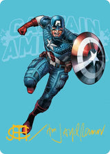 Captain America, Super-Soldier Art Card (Gold-Stamped Signature) - Magic: The Gathering