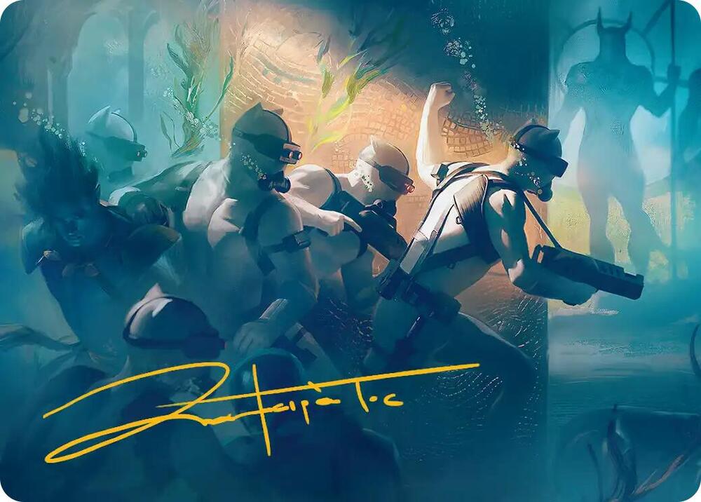 Martial Coup Art Card (Gold-Stamped Signature)