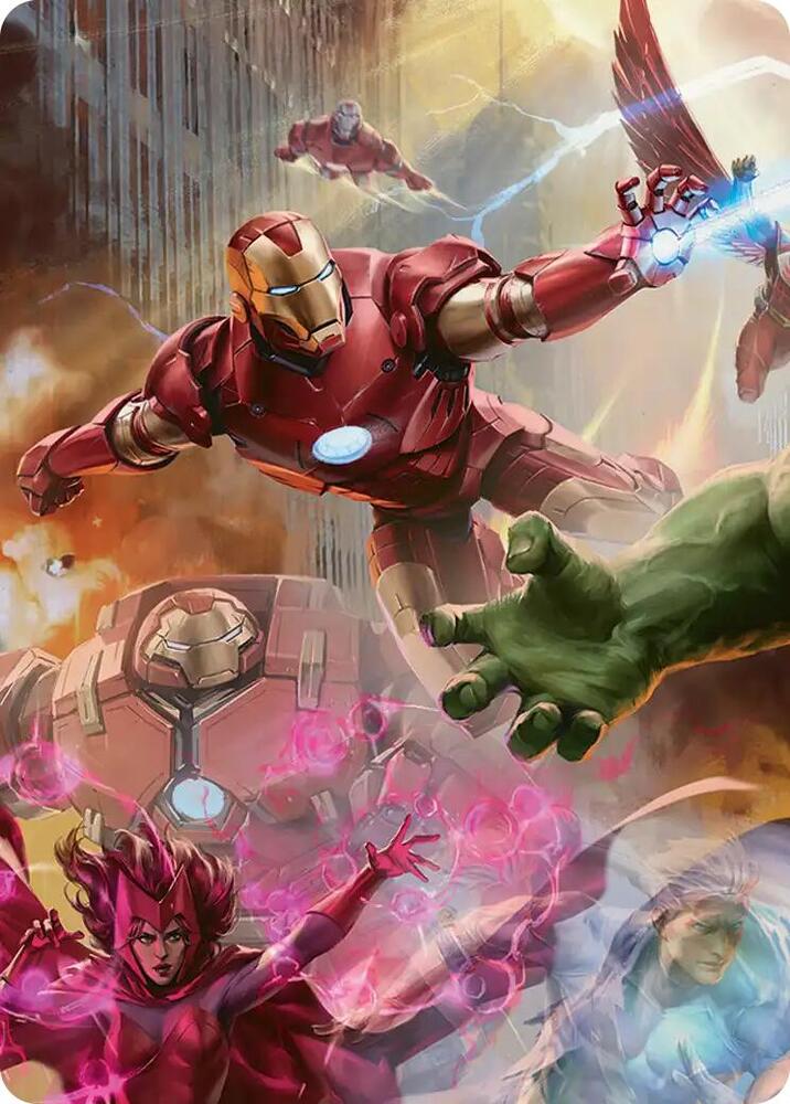 Iron Man, Futurist Paragon Art Card
