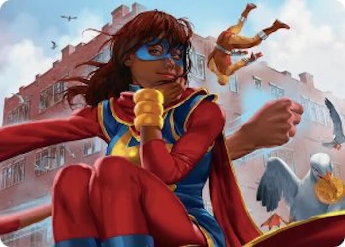 Ms. Marvel, Kamala Khan Art Card