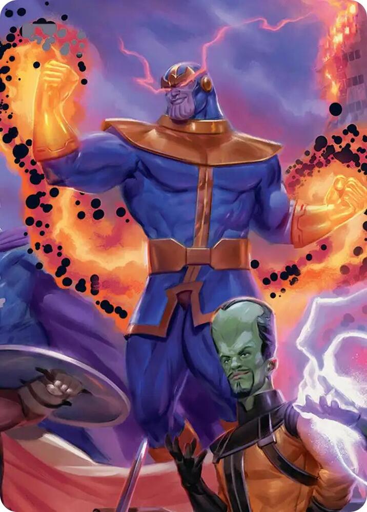Thanos, Death's Consort Art Card