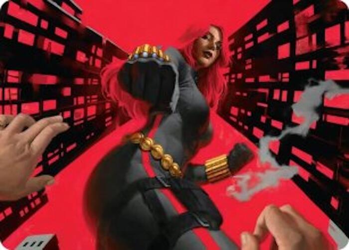 Black Widow, Deadly Hunter Art Card