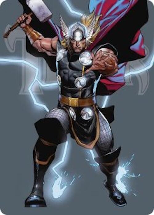 Thor, God of Thunder Art Card