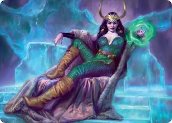 Lady Loki, Agent of Chaos Art Card