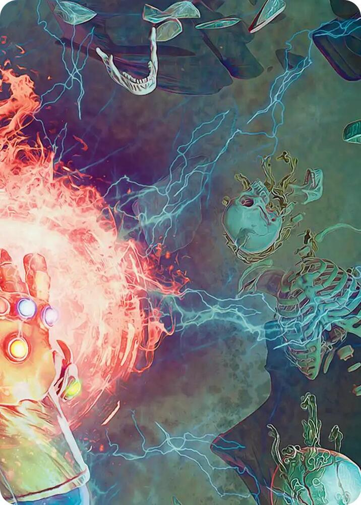 Thanos, the Mad Titan Art Card (3/9)
