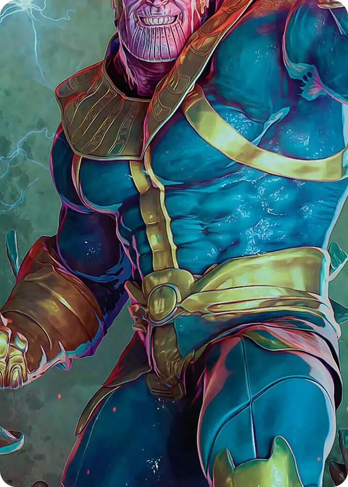 Thanos, the Mad Titan Art Card (5/9)
