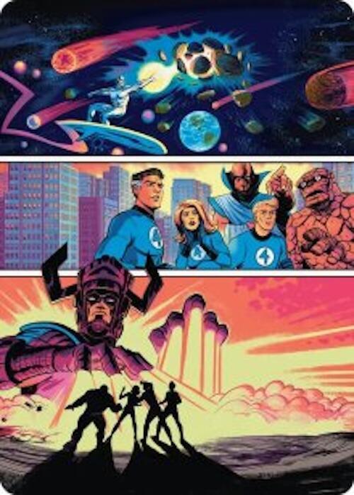 The Coming of Galactus Art Card