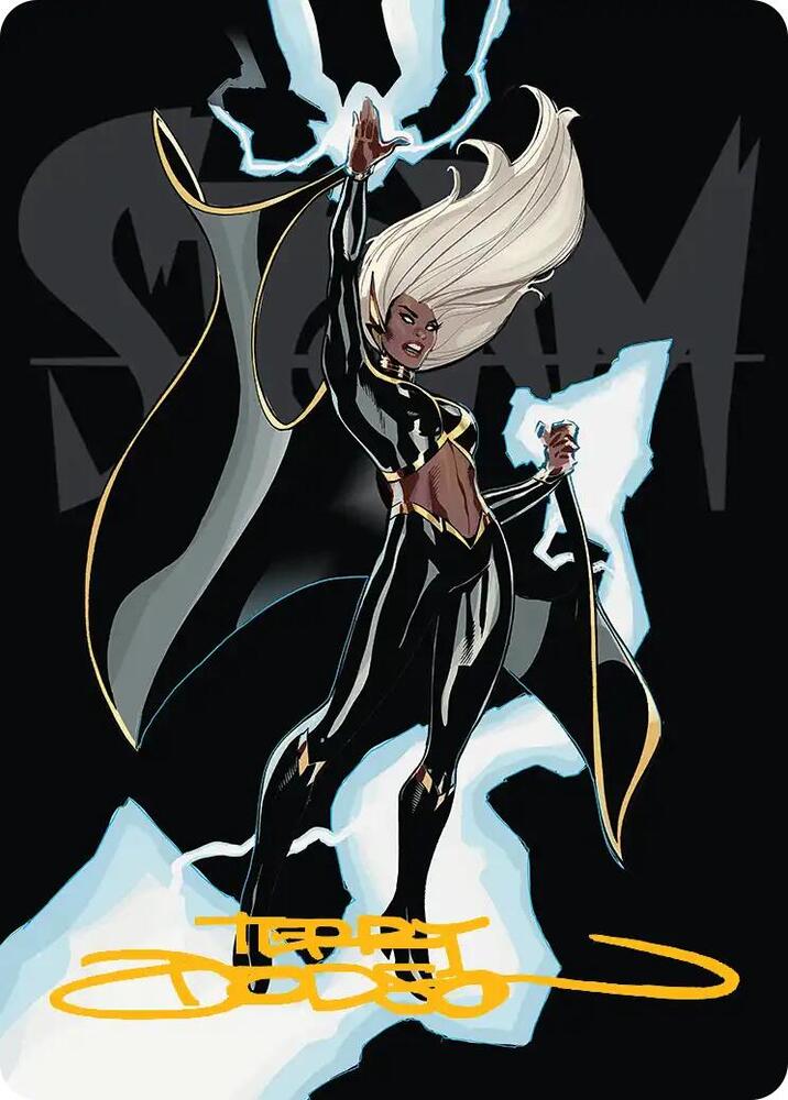 Storm, Windrider Art Card (Gold-Stamped Signature)