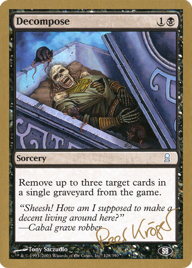 Decompose - 2003 Peer Kroger (ODY) (SB)