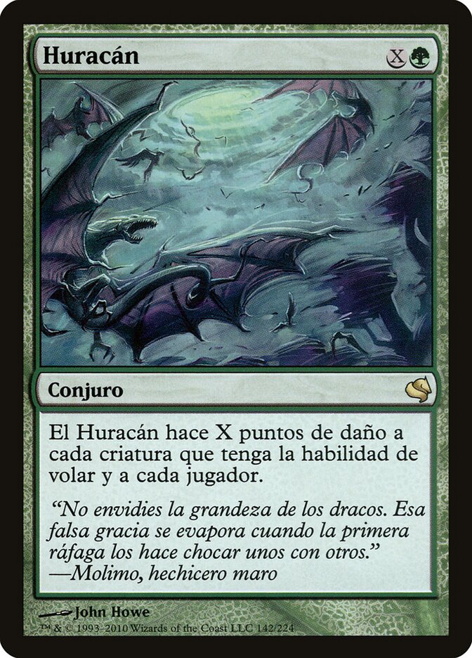 Hurricane (Spanish) - "Huracan"