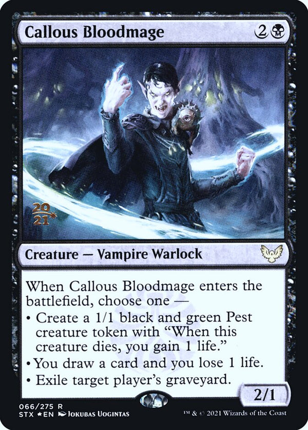 Callous Bloodmage - Magic: The Gathering
