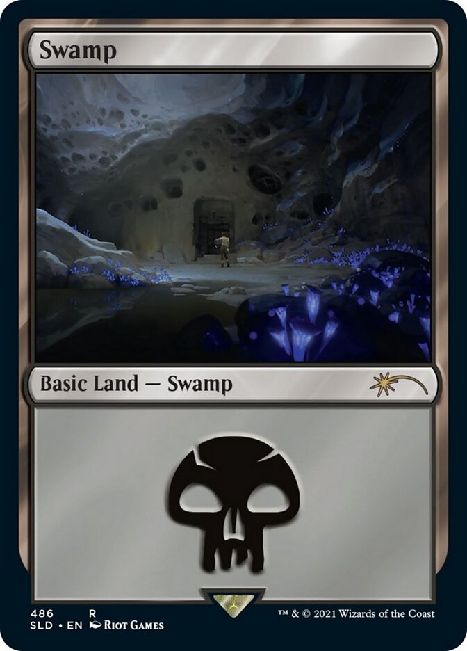 Swamp (Secret Lair x Arcane: Lands)