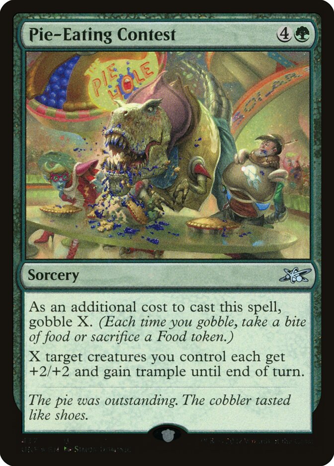 Pie-Eating Contest (Galaxy Foil)