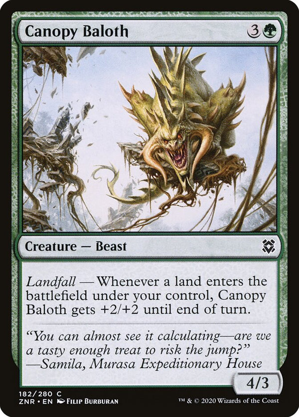 Canopy Baloth - Magic: The Gathering