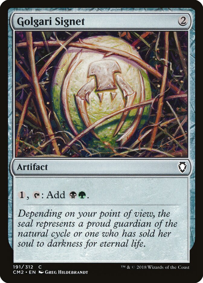 Golgari Signet (191)