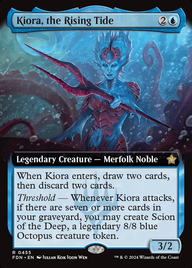 Kiora, the Rising Tide (Extended Art)