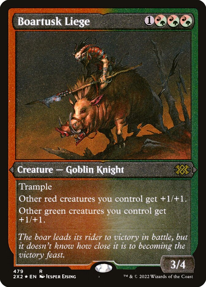 Boartusk Liege (Foil Etched)