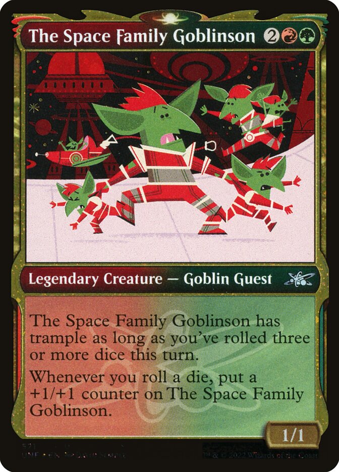 The Space Family Goblinson (Showcase) (Galaxy Foil)
