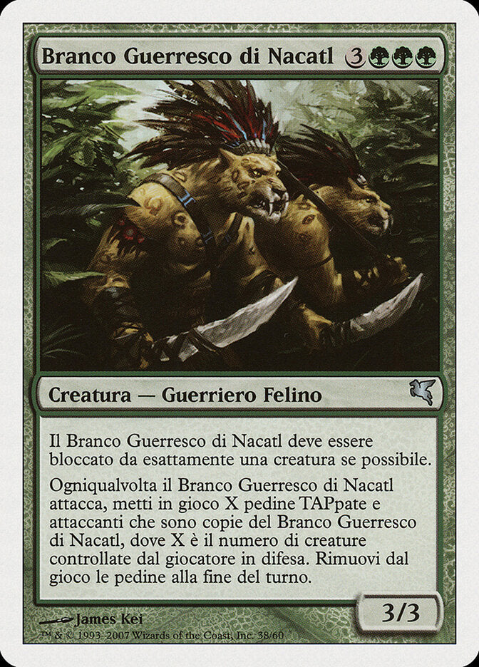 Nacatl War-Pride (Italian) - "Branco Guerresco di Nacatl"