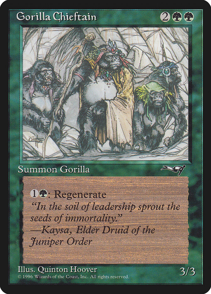 Gorilla Chieftain (4 Gorillas)