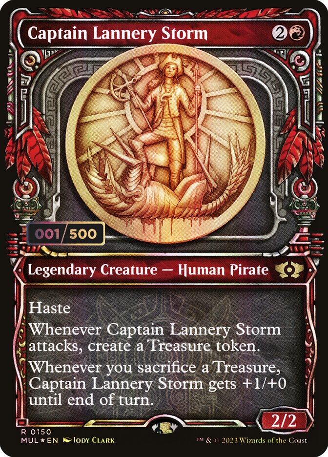 Captain Lannery Storm (Serial Numbered)