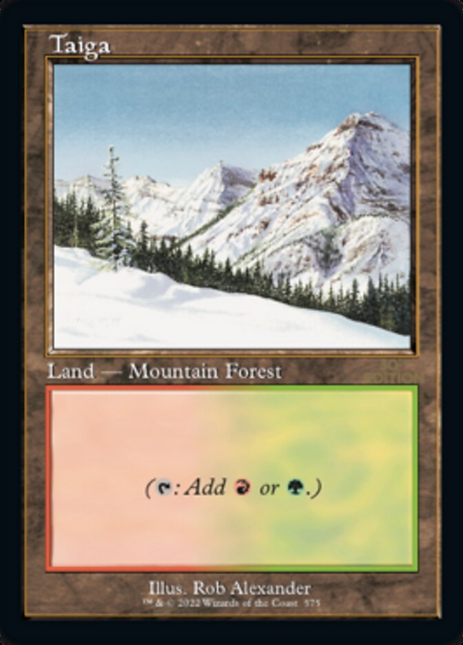 Taiga (Retro Frame)