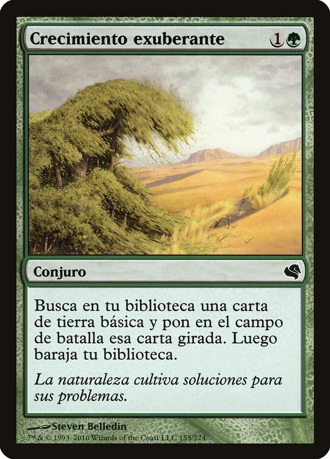 Rampant Growth (Spanish) - "Crecimiento exuberante"