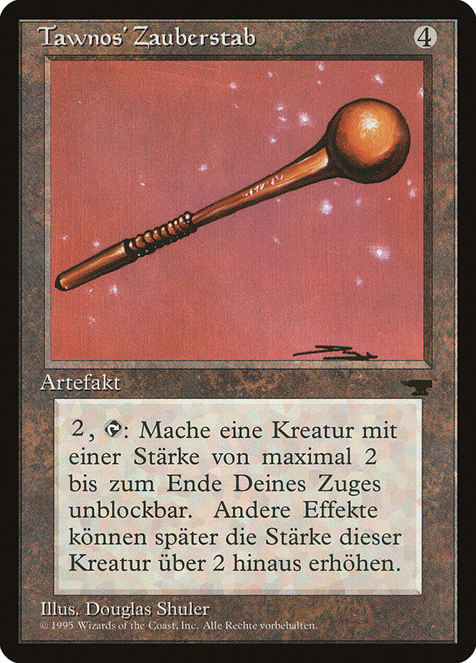 Tawnos's Wand (German) - "Tawnos' Zauberstab"