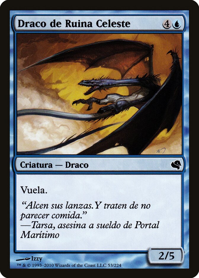 Sky Ruin Drake (Spanish) - "Draco de Ruina Celeste"