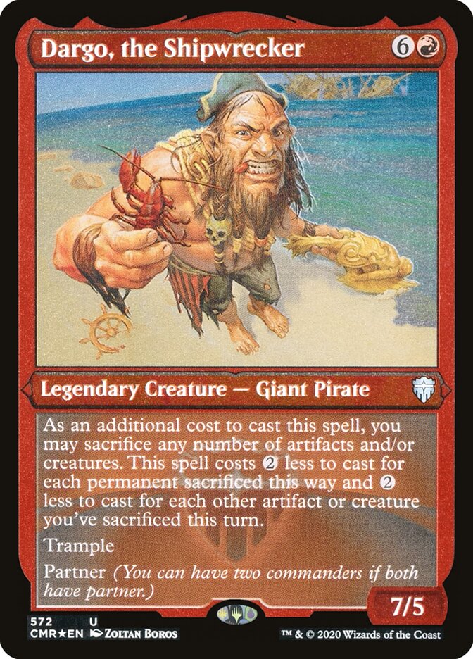 Dargo, the Shipwrecker (Foil Etched)