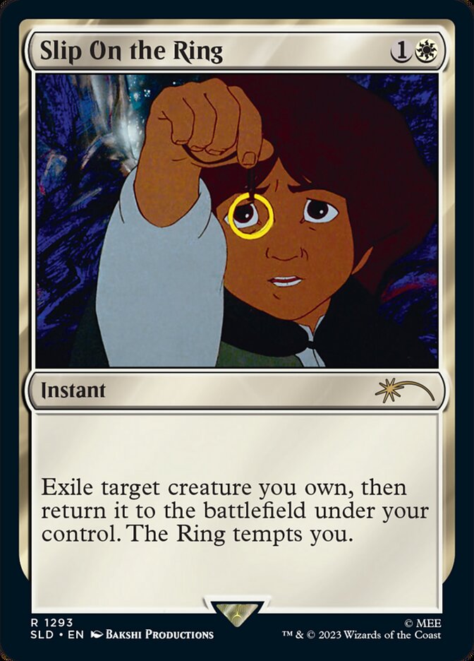 Slip on the Ring