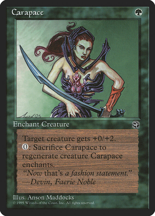 Carapace [Version 2] - Magic: The Gathering